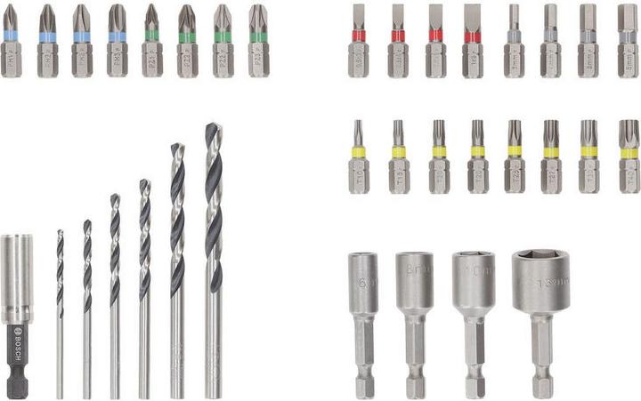 Produktbild Bosch Professional Bit Set Extra Hard 35 tlg (PH1 / PH2 / PH3)