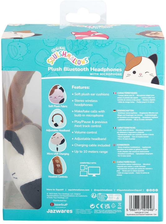Actual product image Squishmallows Kopfhörer Cam Bluetooth