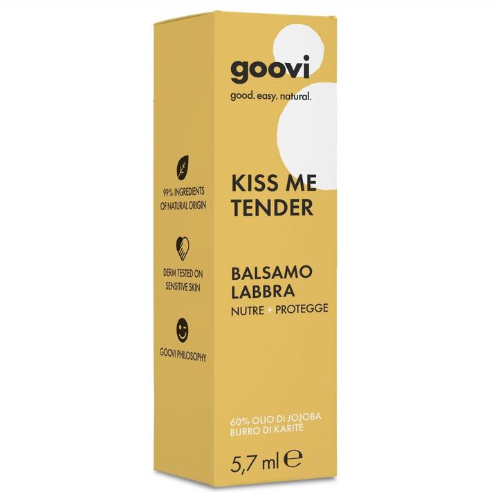 Image du produit Goovi KISS ME TENDER Lippenbalsam Nährend & schützend (Baume, 5.70 ml)