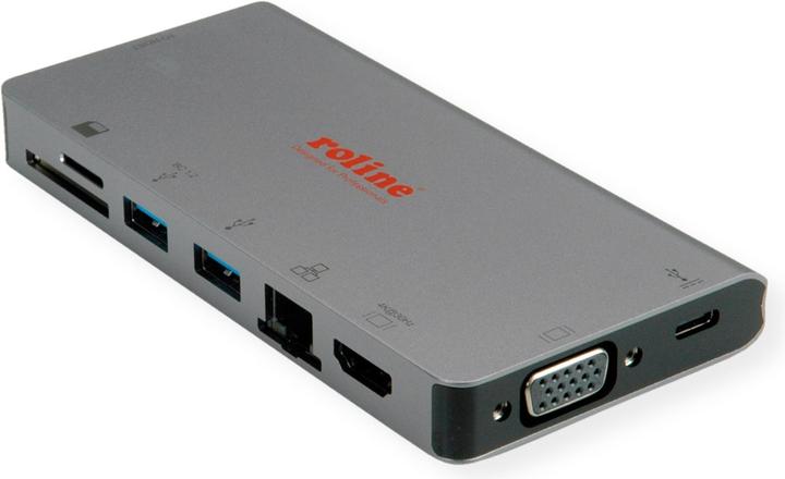 Produktbild Roline USB Typ C Dockingstation (USB-C, 3 Ports)