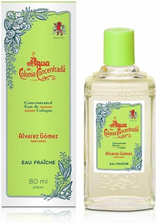 Immagine prodotto Alvarez Gomez AGUA DE COLONIA CONCENTRADA eau fraîche eau de cologne spray 80 ml (Eau de cologne, 80 ml)