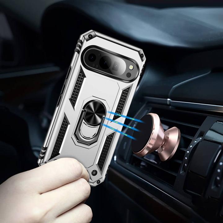 Actual product image Cover-Discount Google Pixel 9 / 9 Pro - Armor Case with kickstand (Google Pixel 9, Google Pixel 9 Pro)