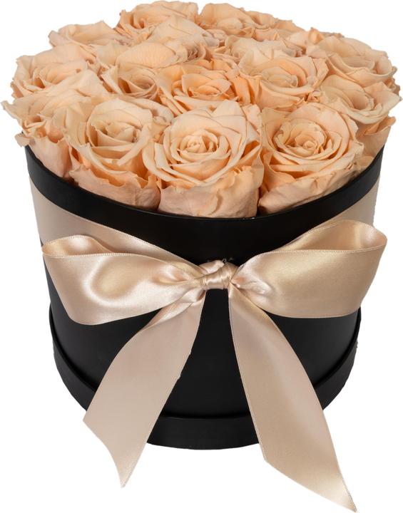 Immagine prodotto Migros Ostschweiz Rose premium (rose stabilizzate) in una cappelliera (Fiori dell'Infinito)