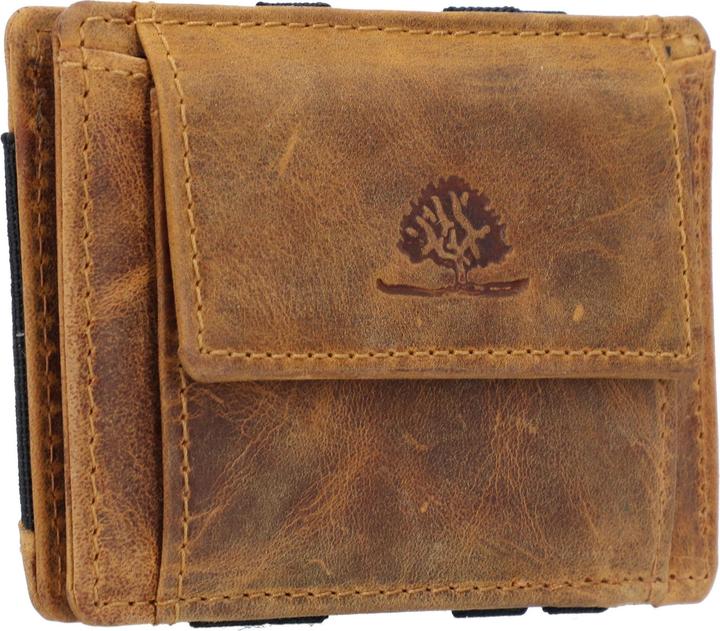Immagine prodotto Greenburry Portafoglio Magic vintage RFID in pelle 10 cm