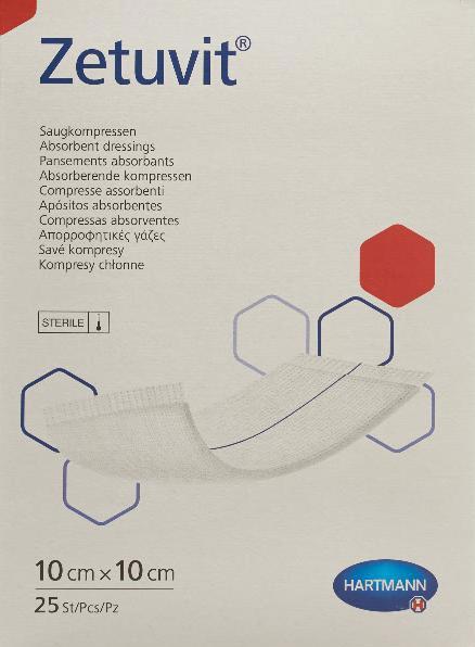 Actual product image Zetuvit Absorptionsverband 10x20cm steril