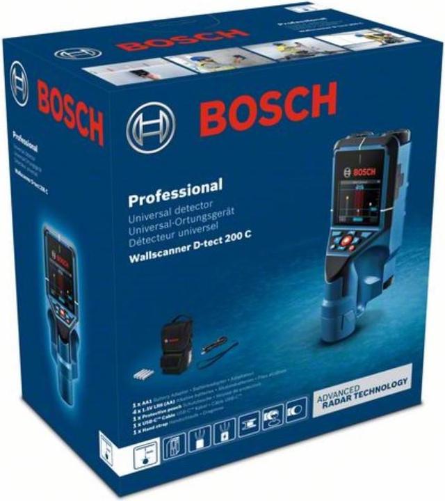 Actual product image Bosch Professional D-Tect 200 C