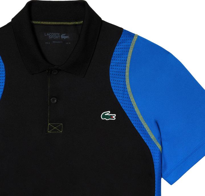 Actual product image Lacoste Mens Recycled Polyester Tennis Polo Shirt (XL)