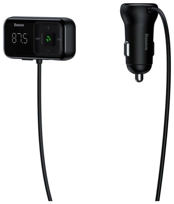 Image du produit Baseus Lecteur MP3 Bluetooth de voiture T Shaped S-16 Black OS