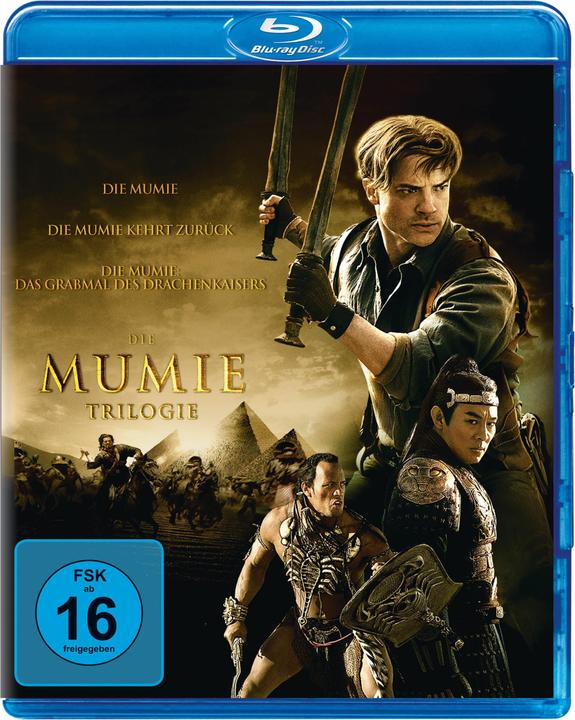 Image du produit La trilogie de la momie (Blu-ray, 1999, Allemand)