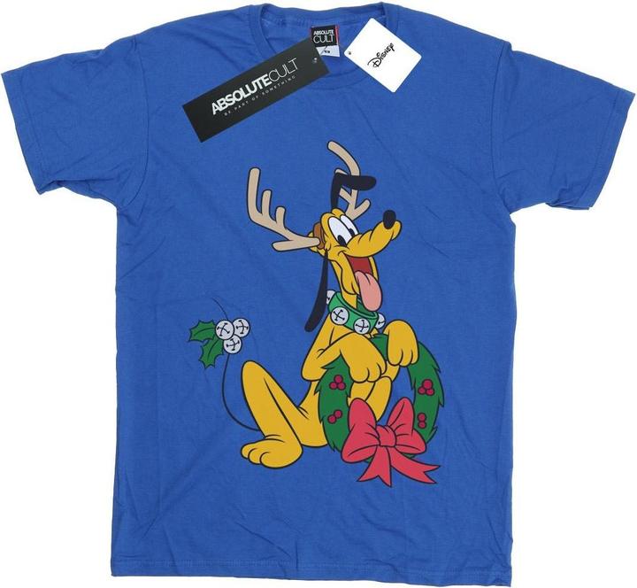 Disney Pluto Christmas Reindeer TShirt Jungen