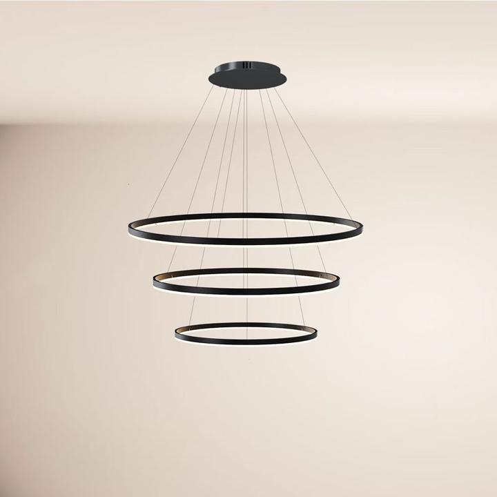 Actual product image s.luce Hängelampe Ring Gold Ø 120 | 100 | 80cm