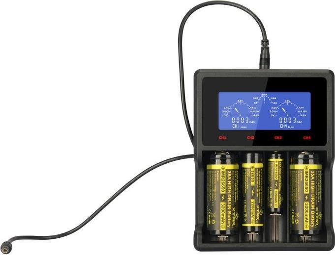 Image du produit Xtar VC4SL (1 pcs, 14500, 16340, 18500, 18650, 21700, 26650, AAA, AA, Batterie)