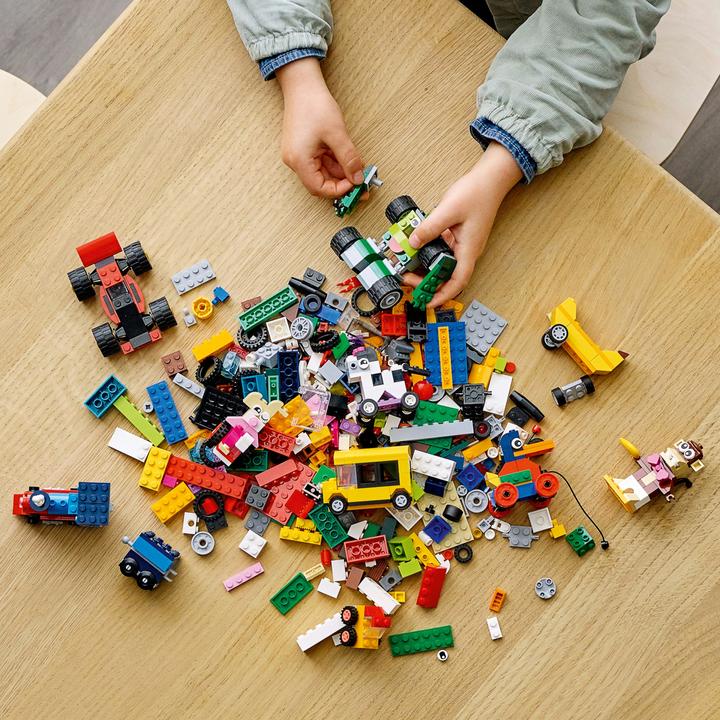 Produktbild LEGO Steinebox mit Rädern (11014, LEGO Classic)