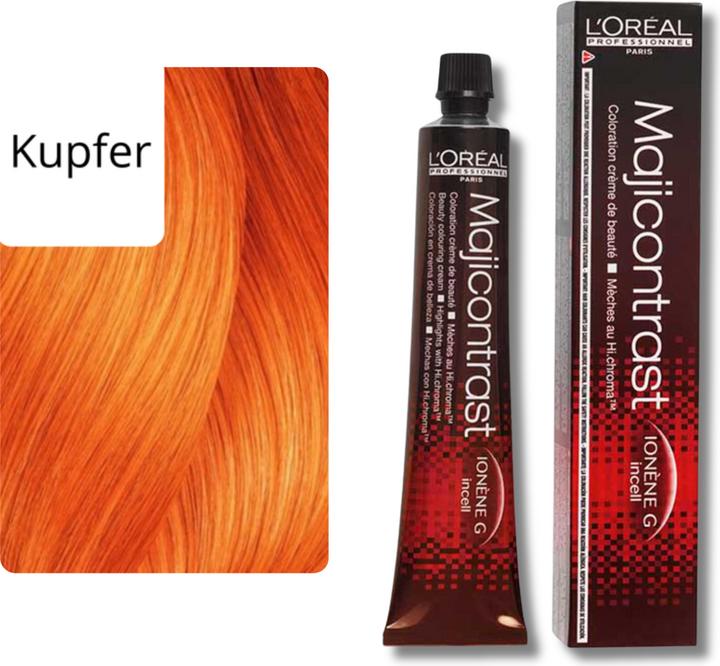 Actual product image L'Oréal Professionnel Majicontrast streak cream (Copper)