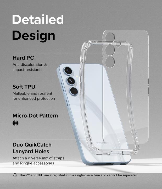 Immagine prodotto Ringke Case for Galaxy A55 5G FUSION CLEAR (Samsung Galaxy A55)