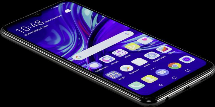 Actual product image Huawei P smart+ (2019) (64 GB, Midnight Black, 6.21", Hybrid Dual SIM, 24 Mpx, 4G)