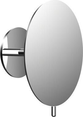 Immagine prodotto Emco Specchio adesivo puro, diametro 200 mm, con impugnatura, ingrandimento 7 volte, cromo, 10940013