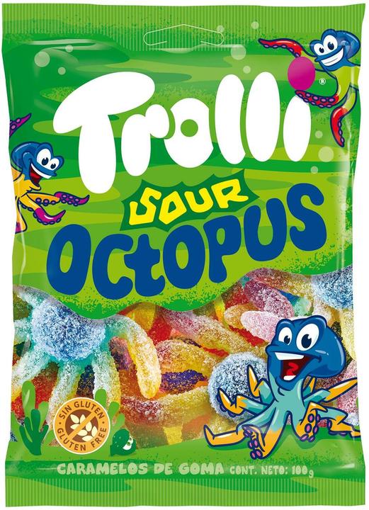 Produktbild Trolli Saure Octopus (1 Stk., 100 g)