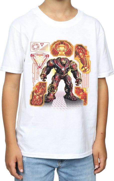 Produktbild Avengers Infinity War Hulkbuster Blueprint TShirt Jungen (152, 158)