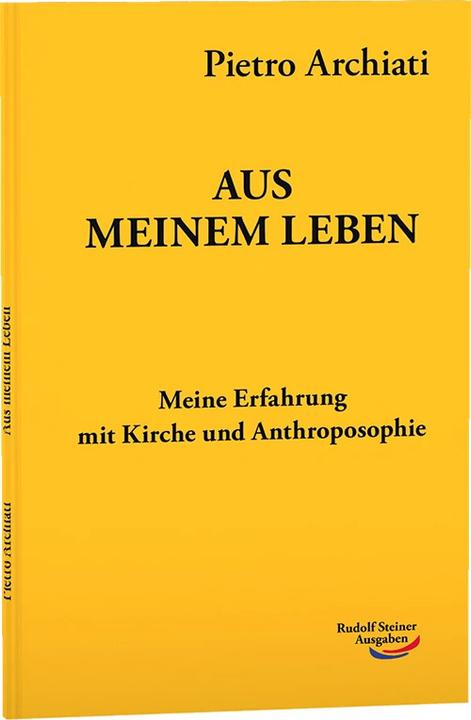 Immagine prodotto Aus meinem Leben (Tedesco, Pietro Archiati, 2023)