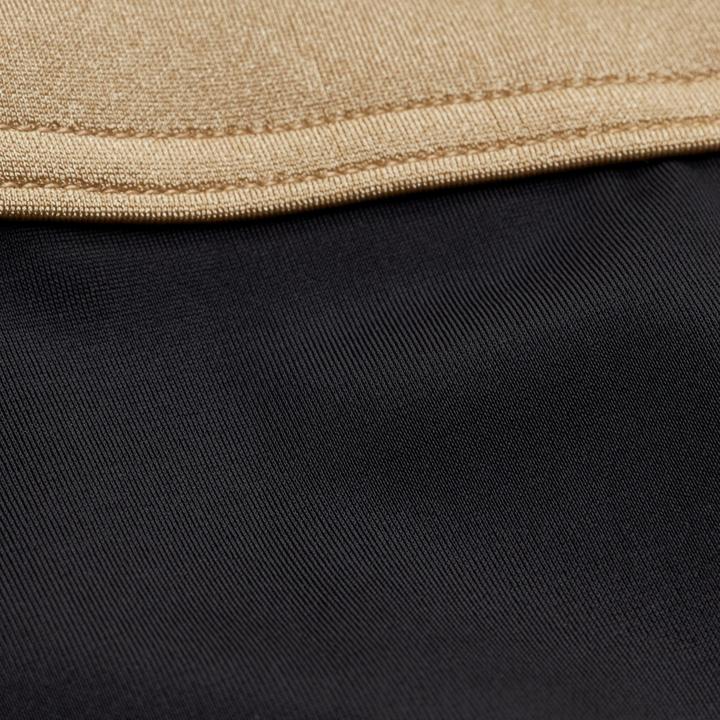 Produktbild Olaian Bikini-Hose Mädchen 900 Buddy schwarz/gold (12, 13, 14)