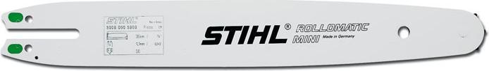 Immagine prodotto Stihl 30050083409 Guida Rollomatic Mini 35cm, 1,1mm, 1/4 (Motosega, Spada a catena)