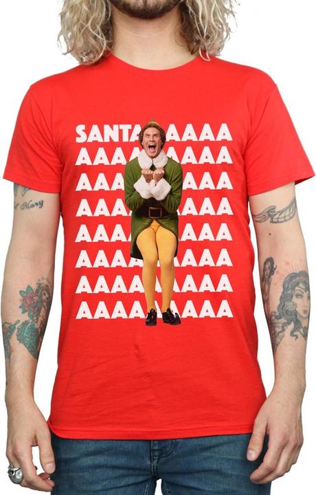 Produktbild Elf Buddy Santa Scream TShirt (3XL)