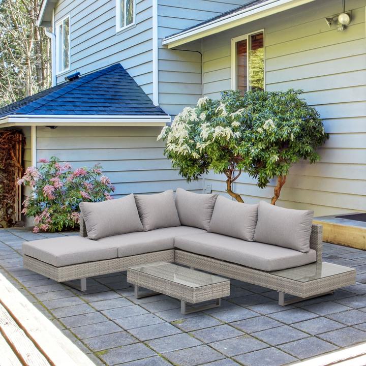 Actual product image Outsunny Garden furniture set