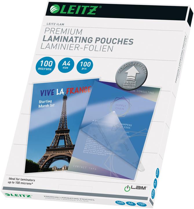 Actual product image Leitz hot laminating foils (A4, 100 Piece, 100 µm)