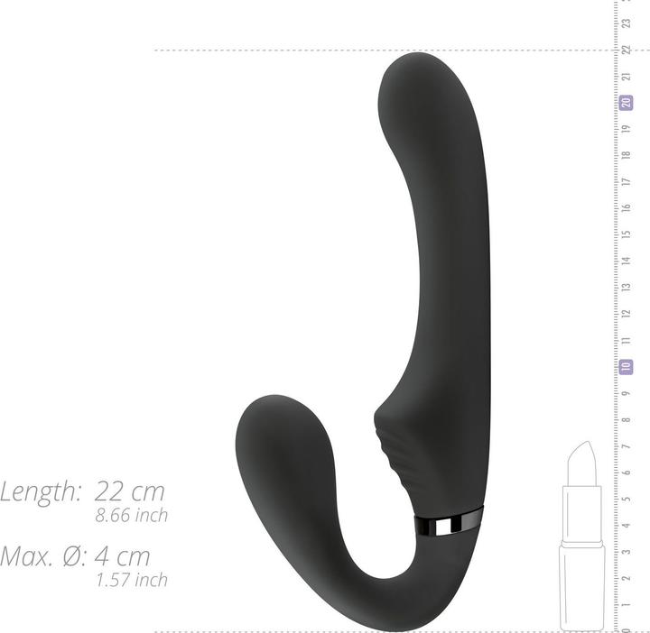 Immagine prodotto No-Parts NoParts Avery halterloser StrapOn Vibrationsdildo 22 cm