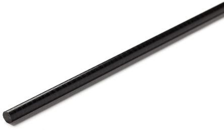 Actual product image Rs Pro Black acetal rod stock,1m L 30mm dia