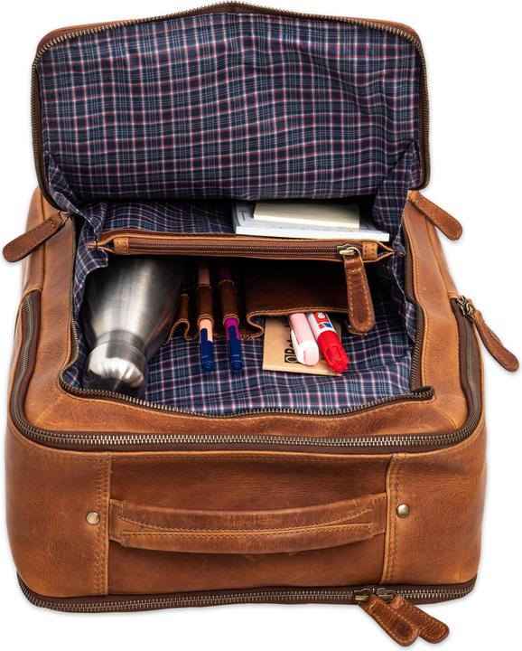 Produktbild Betzold Lehrer-Rucksack Jumba aus Leder (20 l)