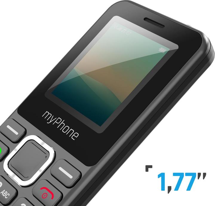 Produktbild Myphone 2240 LTE czarny (1.77", 4G)