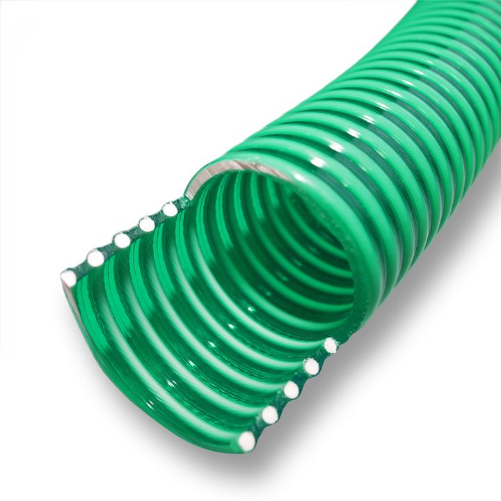 Immagine prodotto Wiltec Tubo di aspirazione da 25 m tubo di pressione in tubo flessibile a spirale da 32 mm (1 1/4") (25 m, 32 mm)