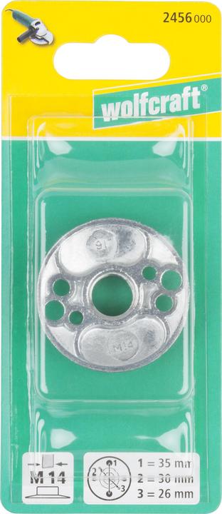 Image du produit wolfcraft wolfcraft 1 Écrou à bride pour meuleuse d'angle M14