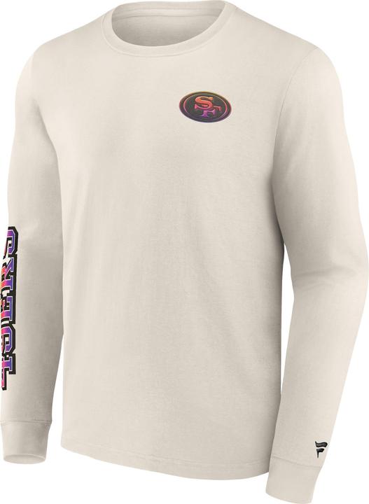 Fanatics San Francisco 49ers Gradient LS Crew T-Shirt S (S)