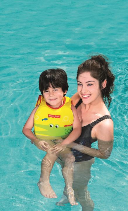 Actual product image Bestway Fisher-Price® learn-to-swim waistcoat for boys, assorted