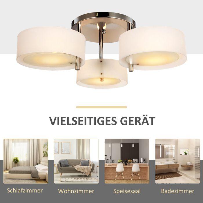 Produktbild Homcom Deckenlampe Kronleuchter (E27)