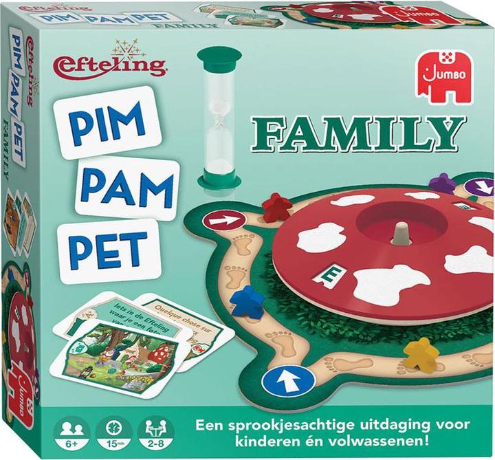 Produktbild Jumbo Pim Pam Haustierfamilie Efteling (Niederländisch)