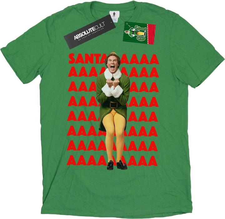 Produktbild Elf Buddy Santa Scream TShirt (S)