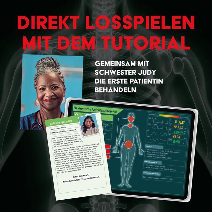 Actual product image Kosmos Medical Mysteries - Miami Flatline (German)