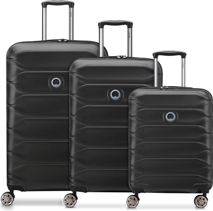 Produktbild Delsey Meteor 4 Rollen Kofferset 3-teilig mit Dehnfalte (221 l, XL (ab 115l))