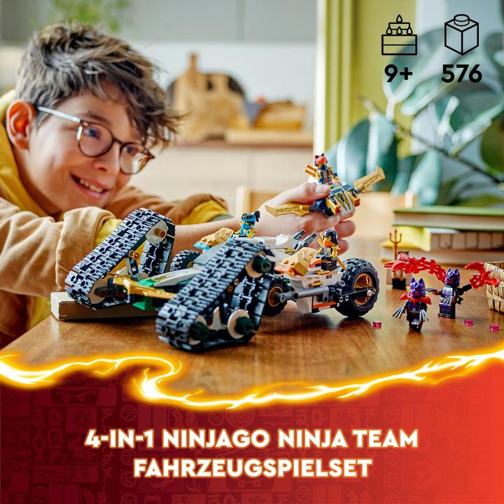 Actual product image LEGO Combined caterpillar of the Ninja team (71820, LEGO Ninjago)
