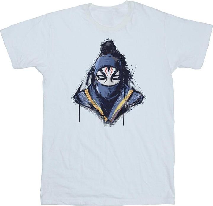 Produktbild ShangChi And The Legend Of The Ten Rings Razor Fist Masked Paint TShirt (XXL)