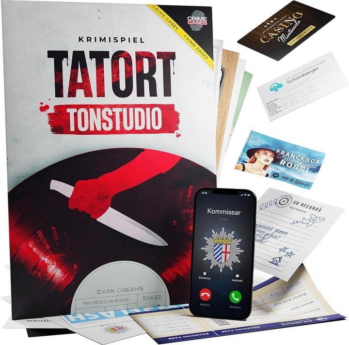 Produktbild Crime Cases Tatort Tonstudio - Krimispiel (Deutsch)