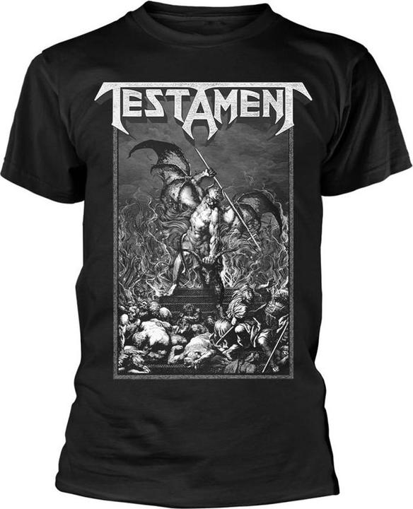 Testament Pitchfork Horns TShirt (L)
