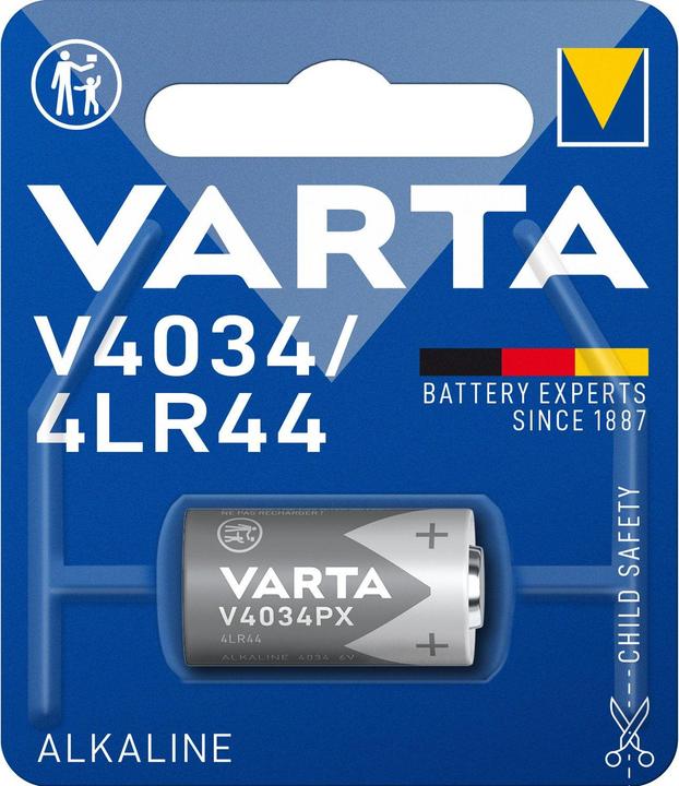 Produktbild JTI V4034PX / 4LR44 6V Batterie 1er Pack (1 Stk., 4LR44)