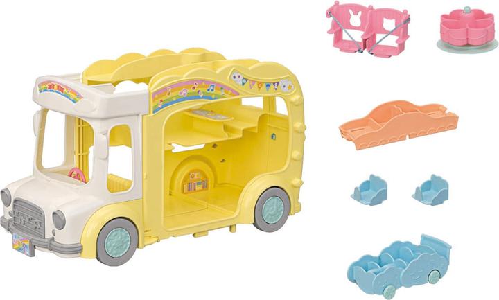 Image du produit Sylvanian Families Rainbow Fun Nursery Bus
