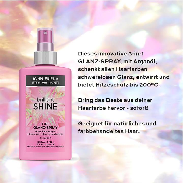 Immagine prodotto John Frieda Brilliant Shine - Spray lucidante (150 ml)