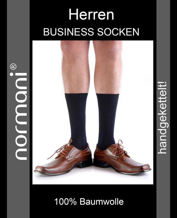 Actual product image Normani 10 pairs of men's socks black (pack of 10, 43 - 46)